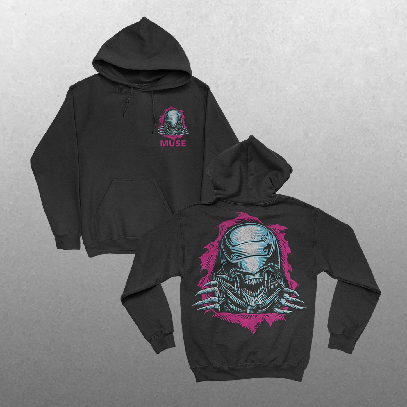Muse Peek A Boo Pullover Hoodie