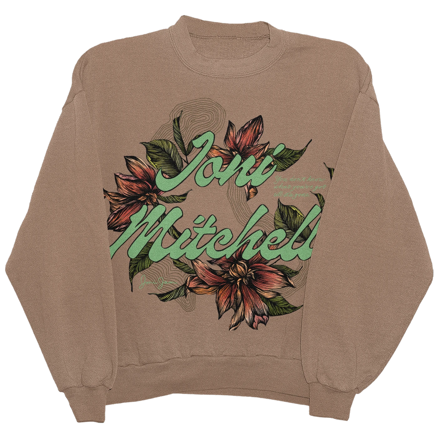 Joni Mitchell Paradise Crewneck