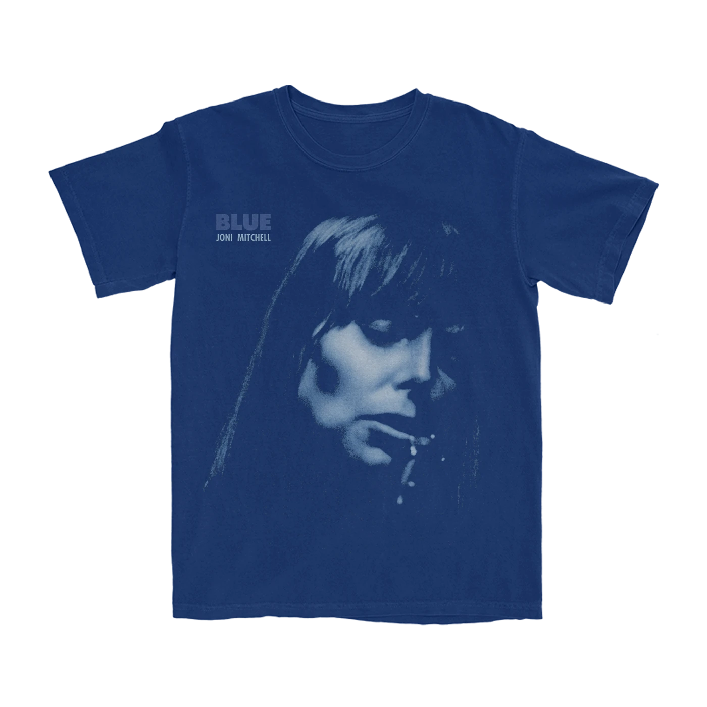 Joni Mitchell Blue Album Cover Tee