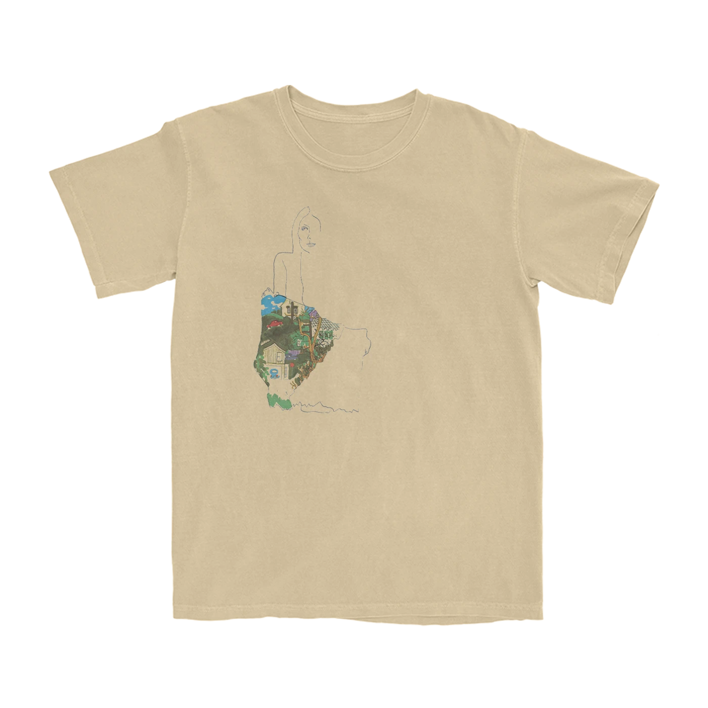 Joni Mitchell Ladies Of The Canyon Cover T-Shirt