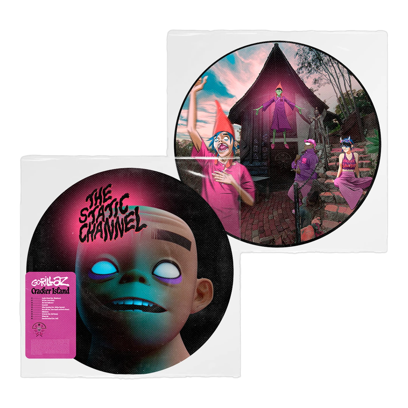 Gorillaz Cracker Island Picture Disc (Russel - Limited Edition)