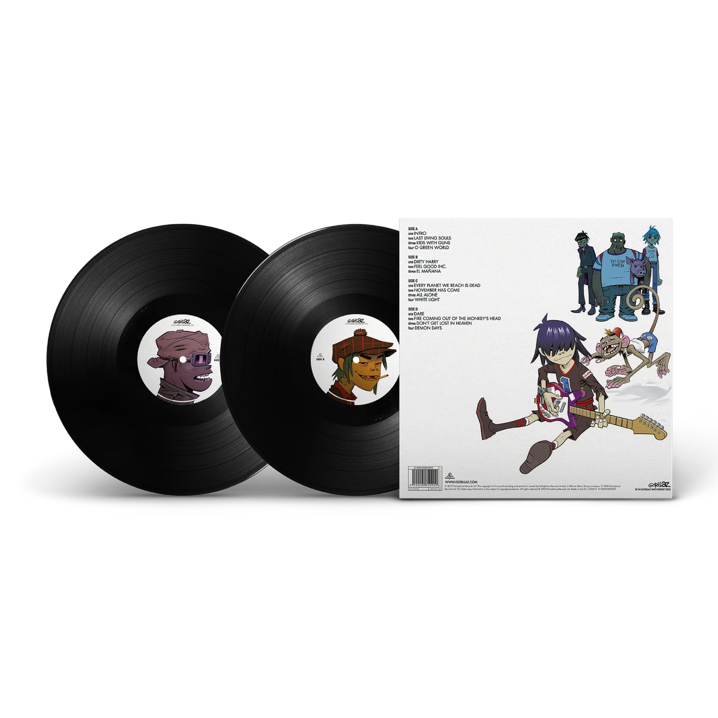 Gorillaz Demon Days (2LP Black) (Vinyl)