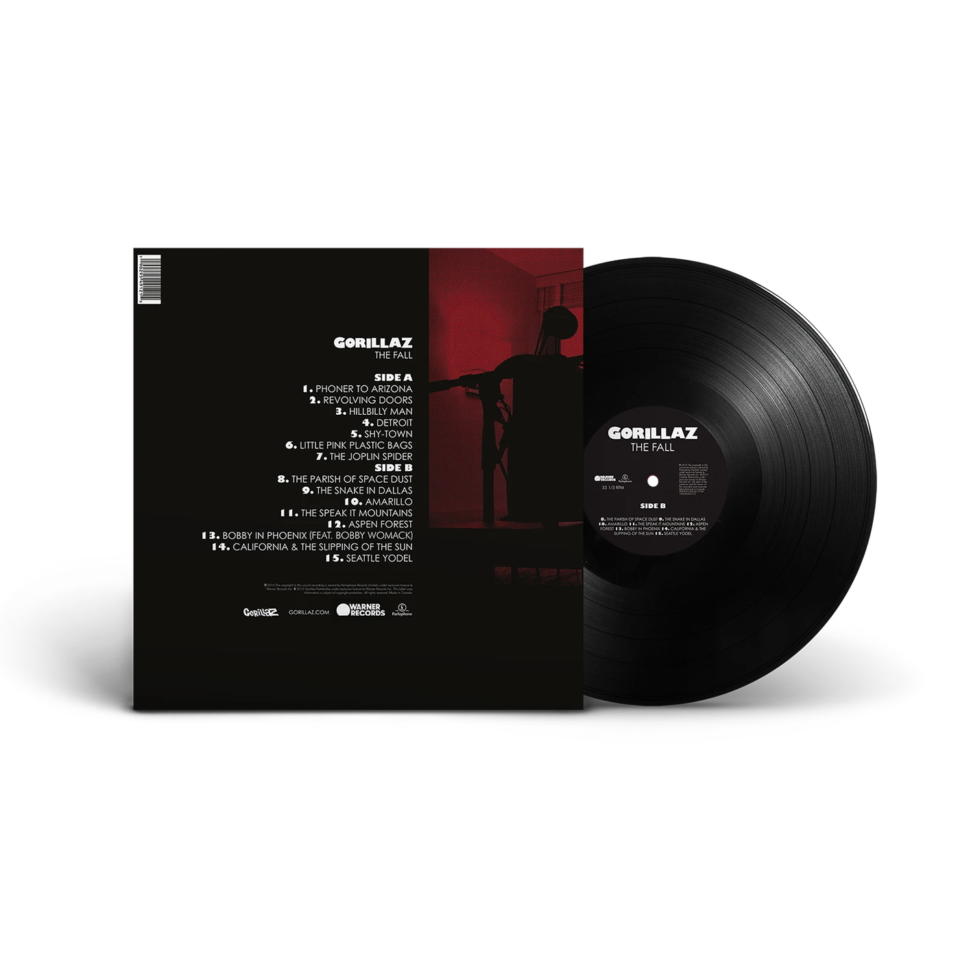 Gorillaz The Fall (1 LP Black) (Vinyl)