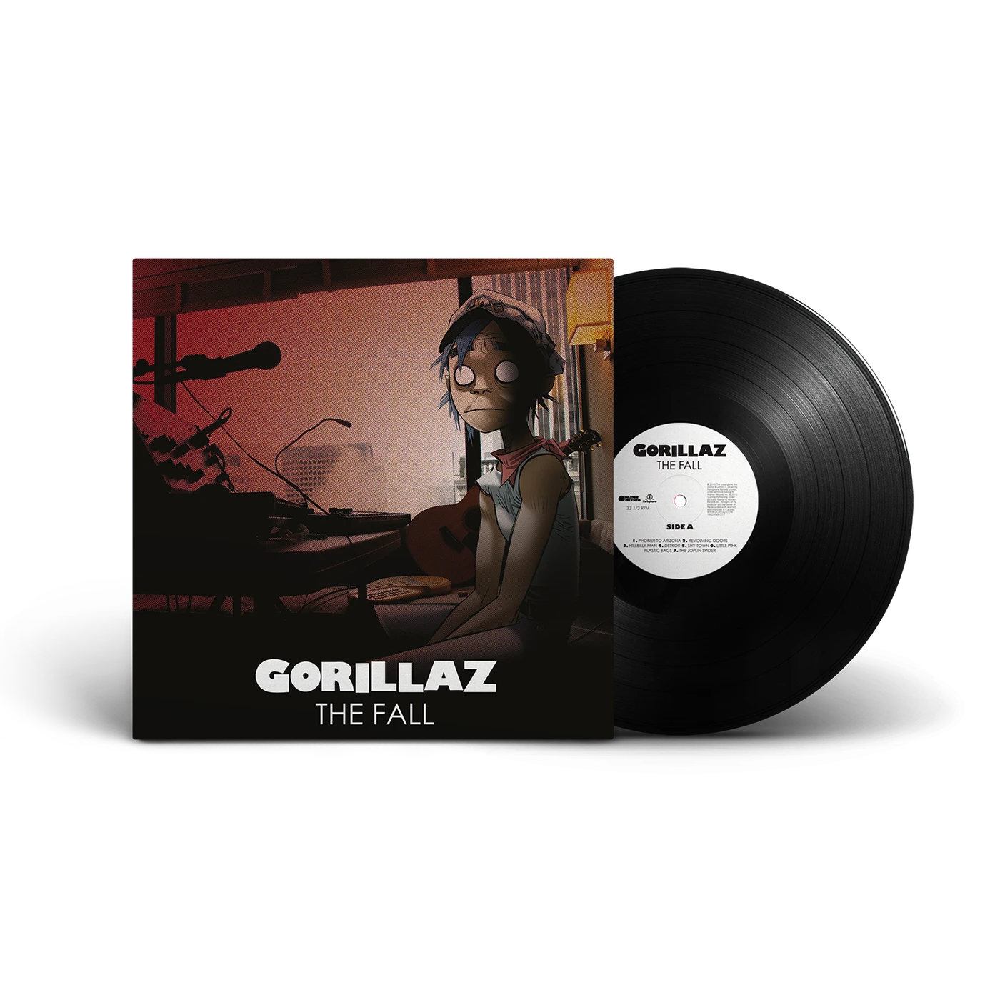 Gorillaz The Fall (1 LP Black) (Vinyl)