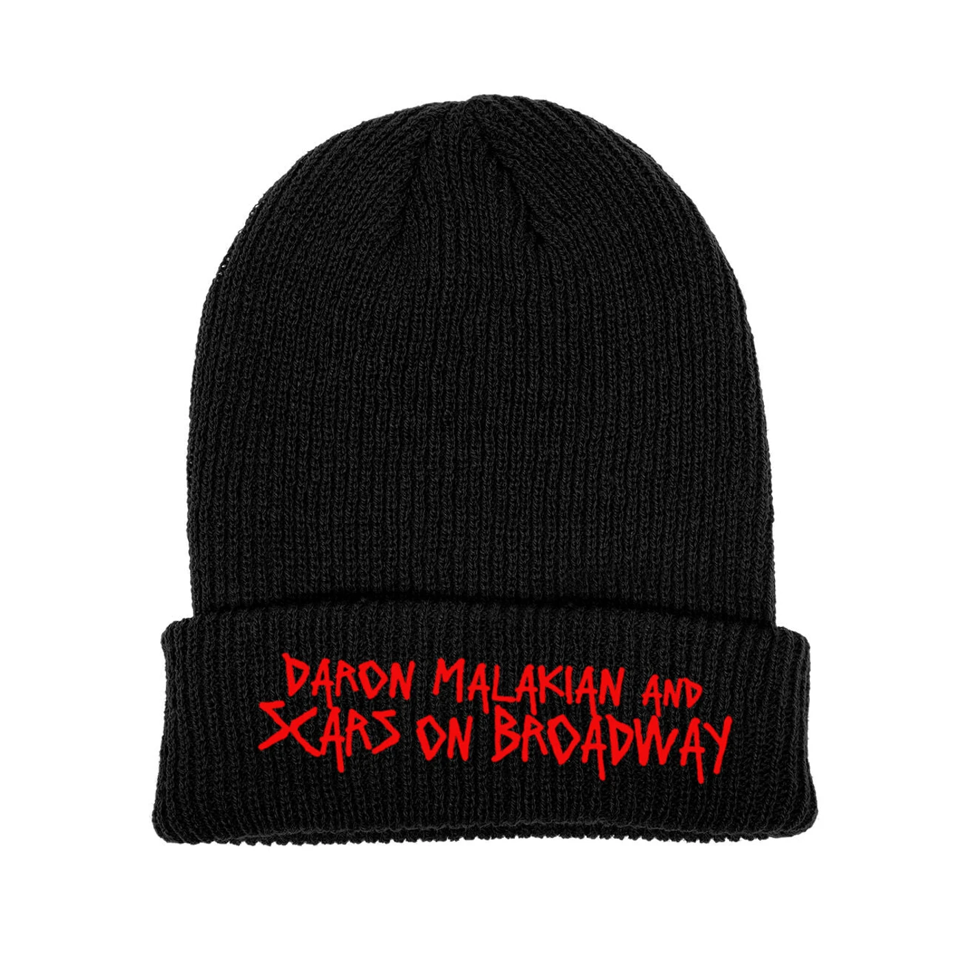 Scars On Broadway DMSOB Red Letters Beanie
