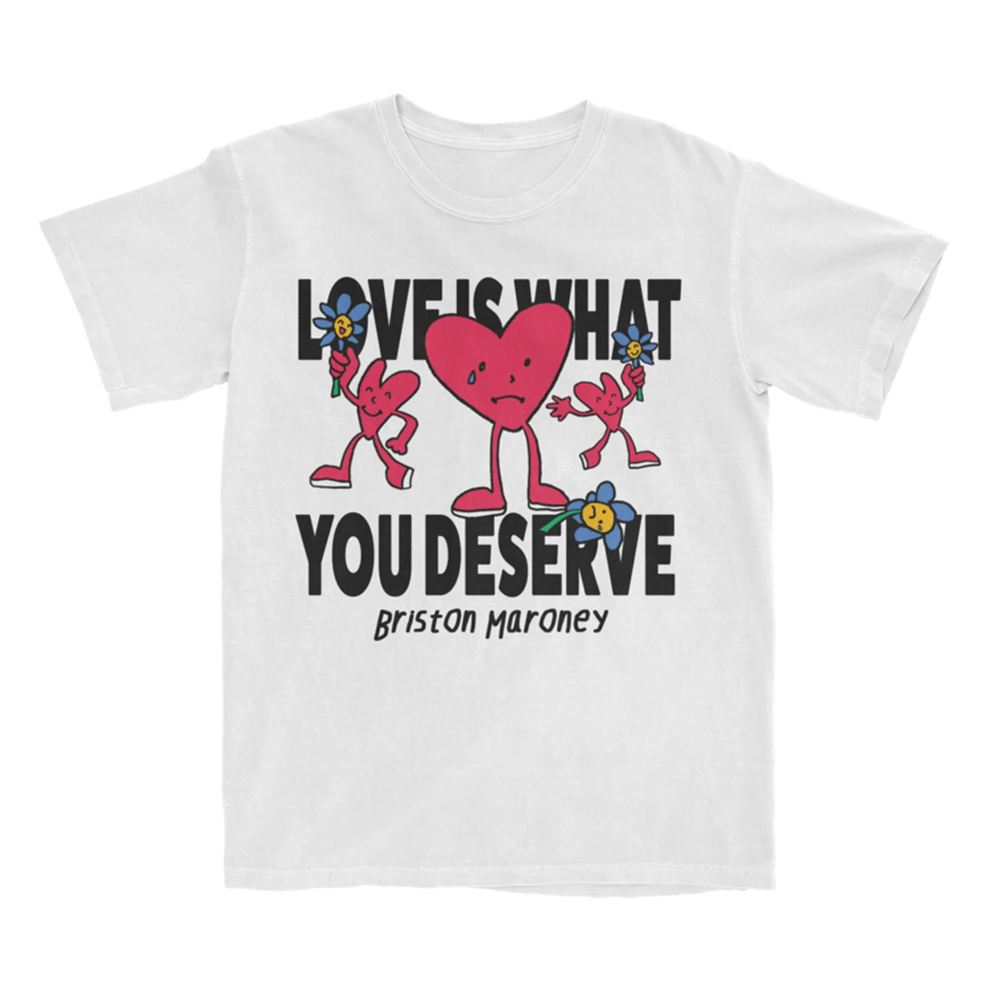 Briston Maroney Sad Happy Hearts T-shirt