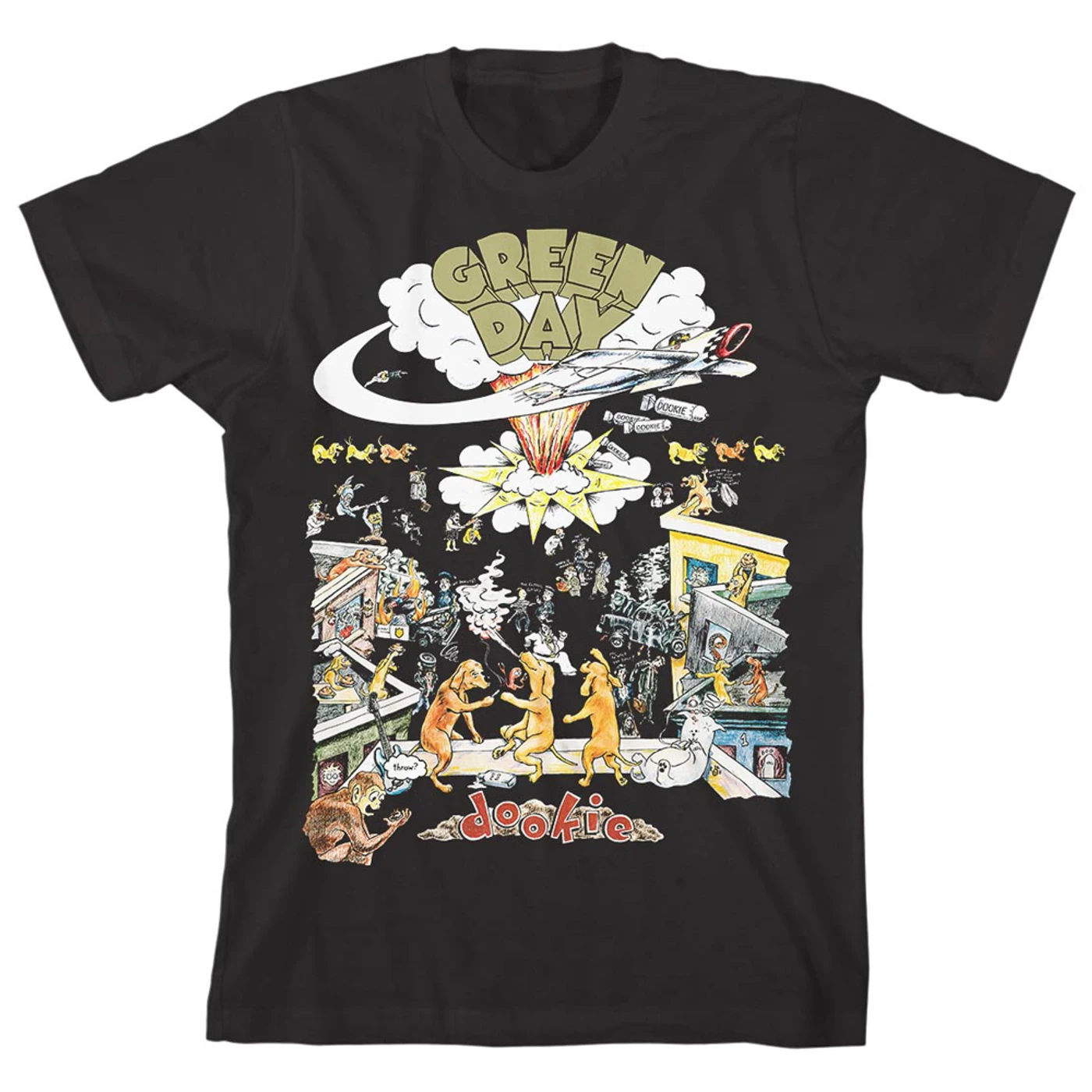 Green Day Dookie Scene T-shirt