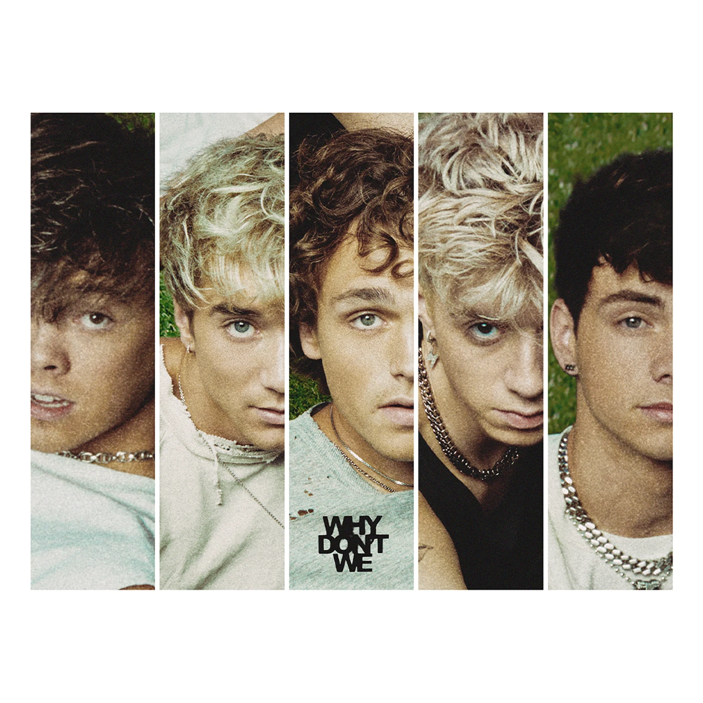 Why Don't We White Space Poster