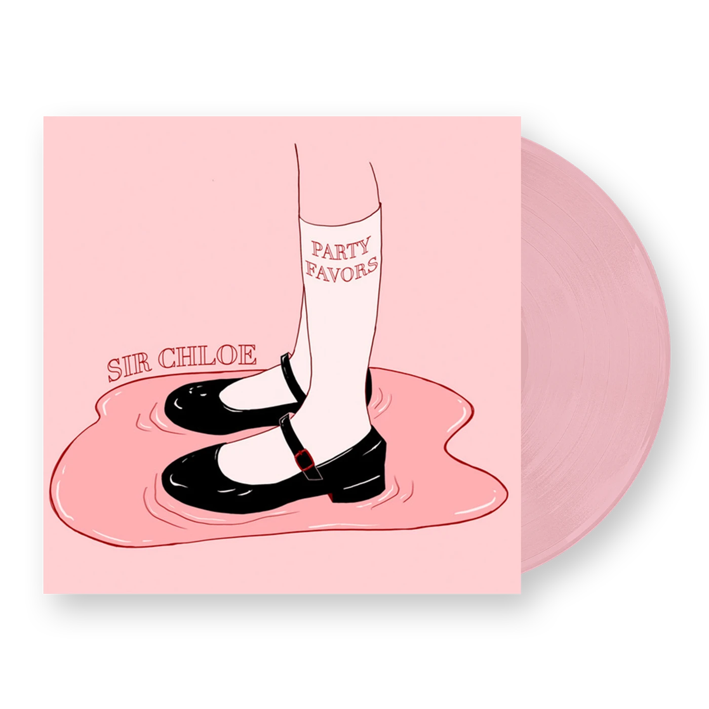 Sir Chloe Party Favors Baby Pink Vinyl