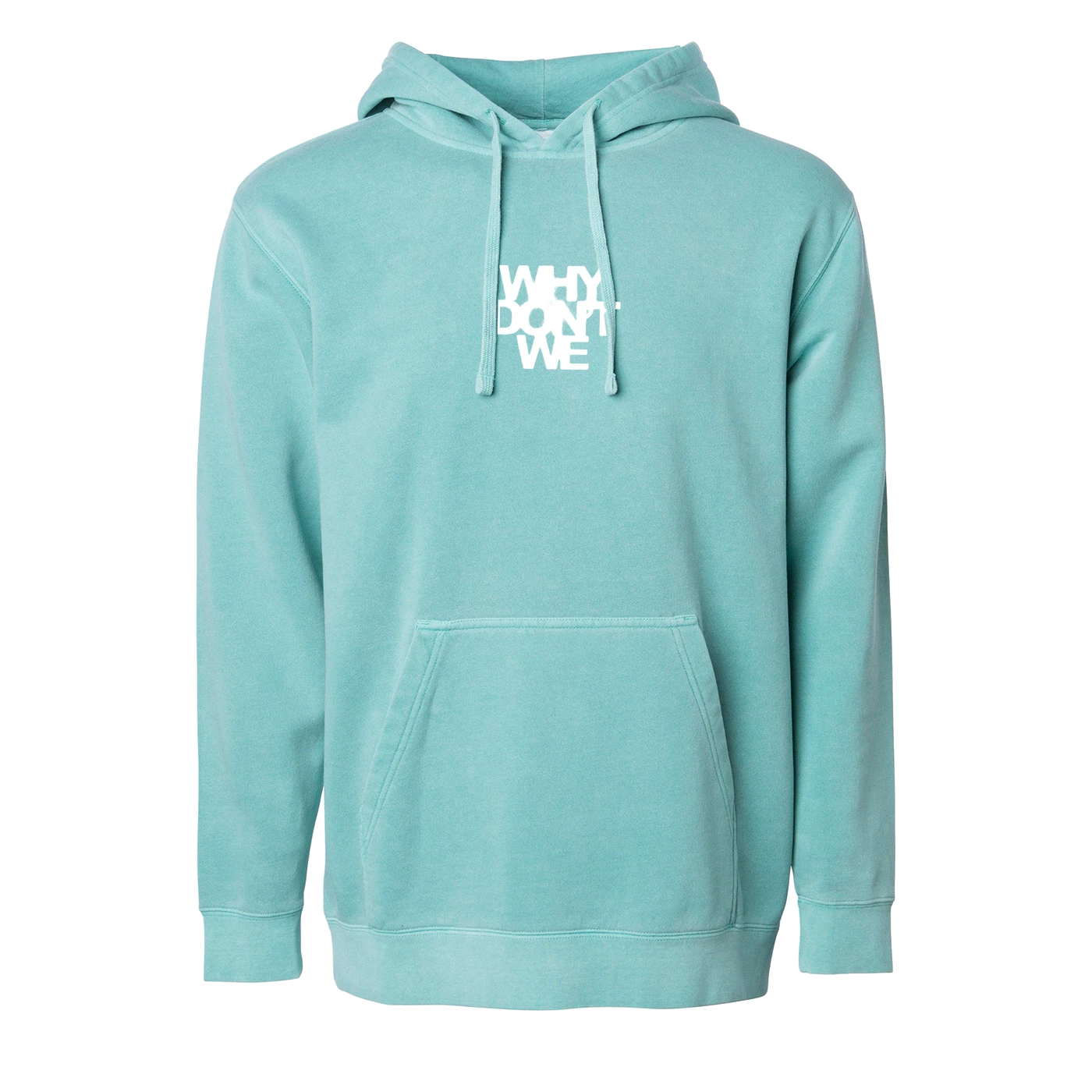 Why Don't We Logo Pastel Hoodie (Mint)