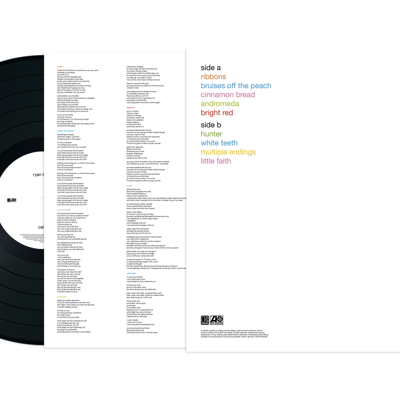 Ryan Beatty Calico Vinyl