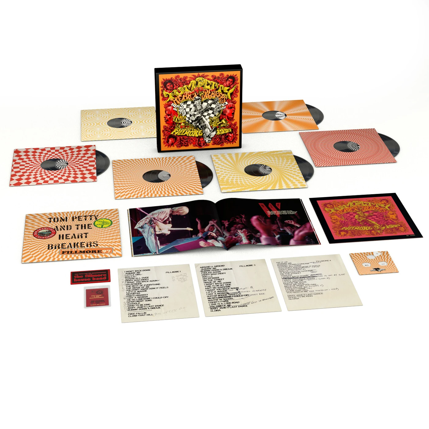 Tom Petty and the Heartbreakers Live at the Fillmore, 1997 6LP (Vinyl)