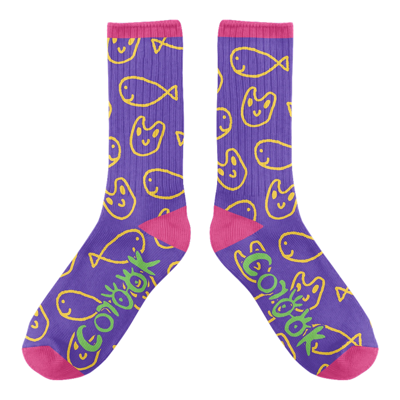 corook Sketch Art Socks