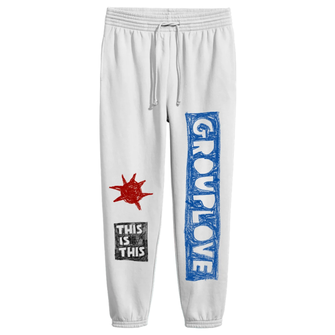 GROUPLOVE This Sun Sweatpants (White)