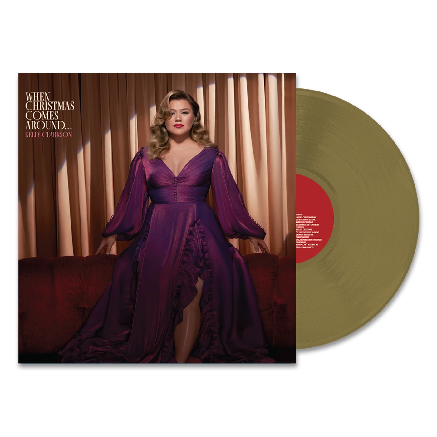 Kelly Clarkson When Christmas Comes Around… Exclusive Gold Vinyl