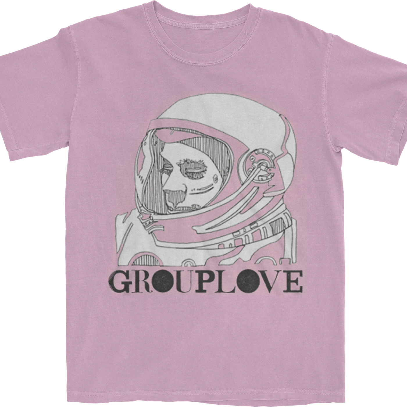 GROUPLOVE Moon Graphic T-Shirt (Lavender)