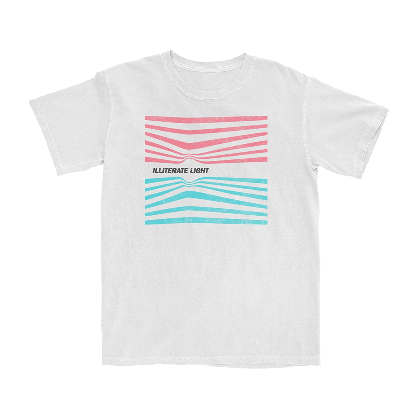 Illiterate Light Light Waves T-Shirt