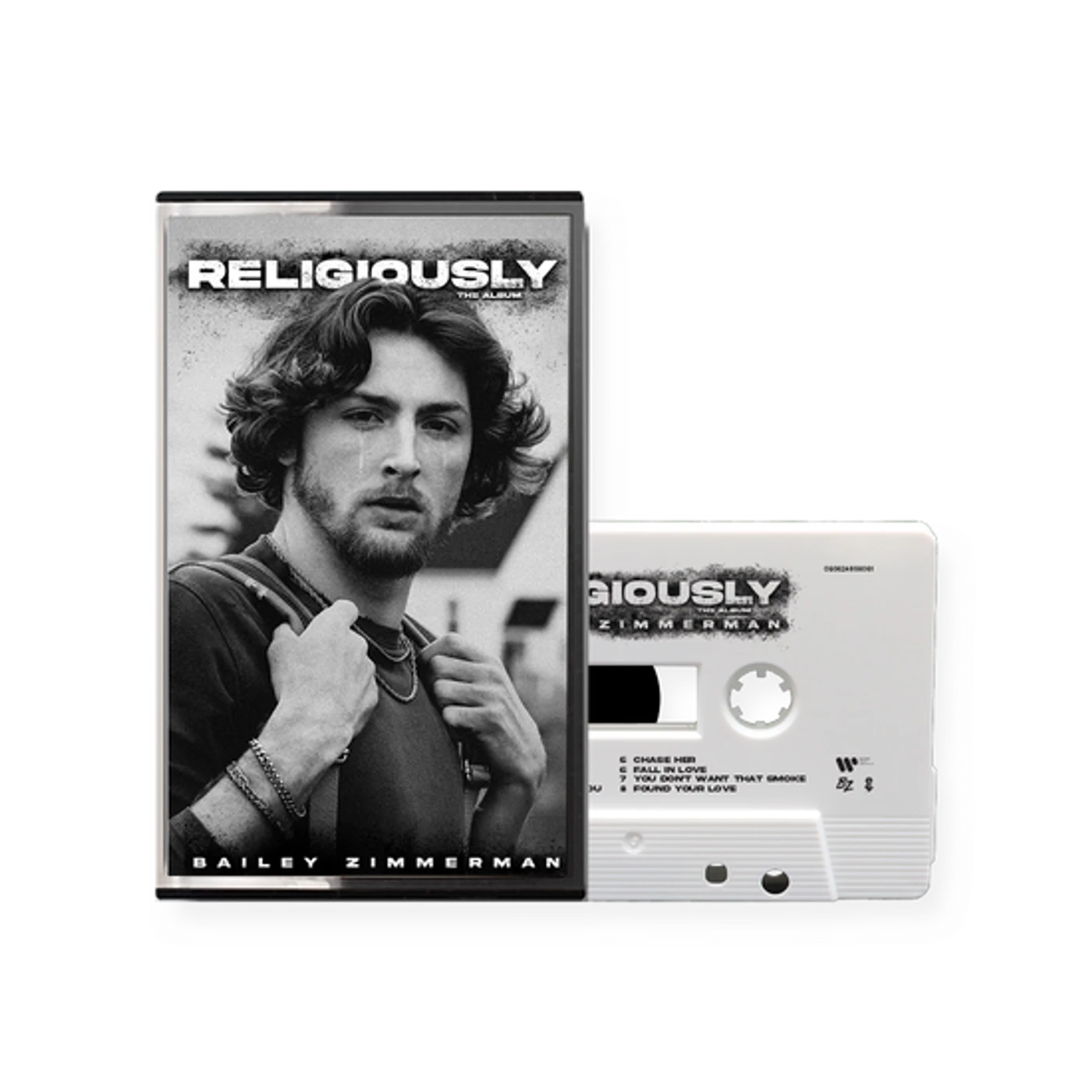 Bailey Zimmerman Limited Edition Religiously. The Album. Cassette