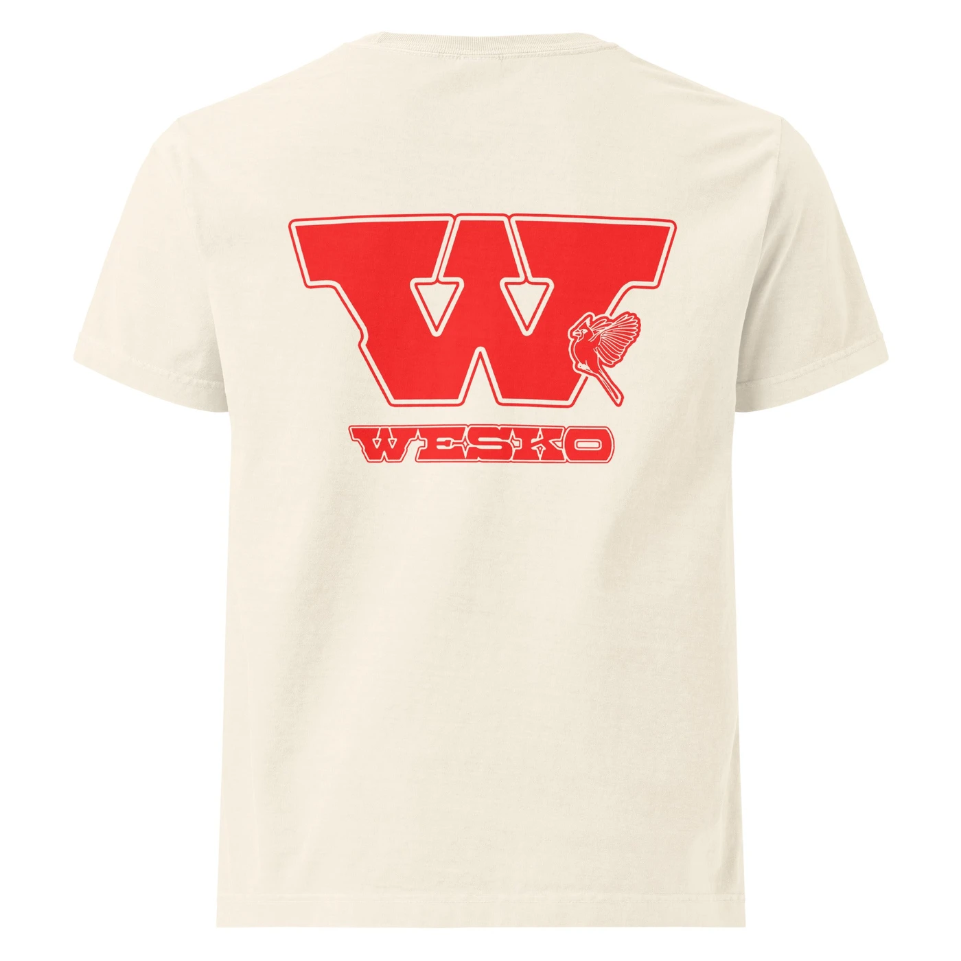 Wesko Cardinal Logo White T-Shirt