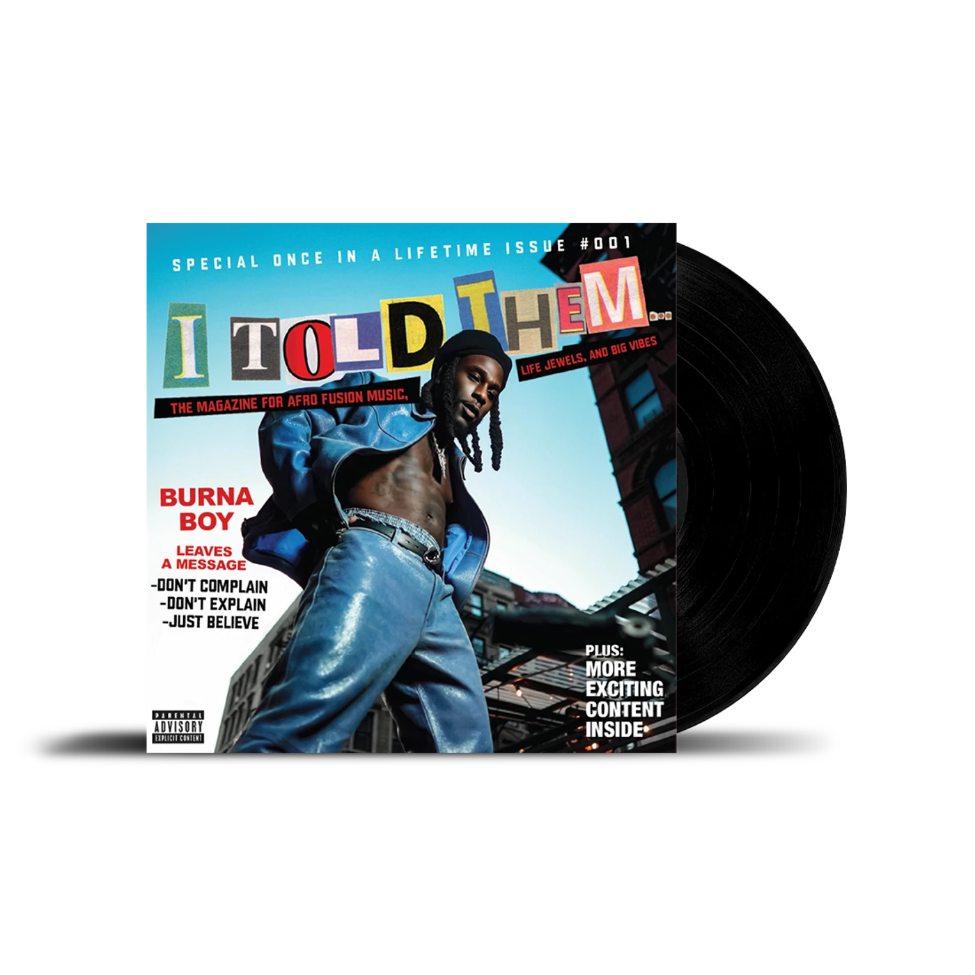 Burna Boy I Told Them... Vinyl
