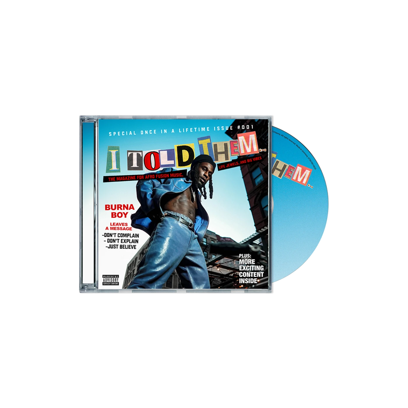 Burna Boy I Told Them… CD