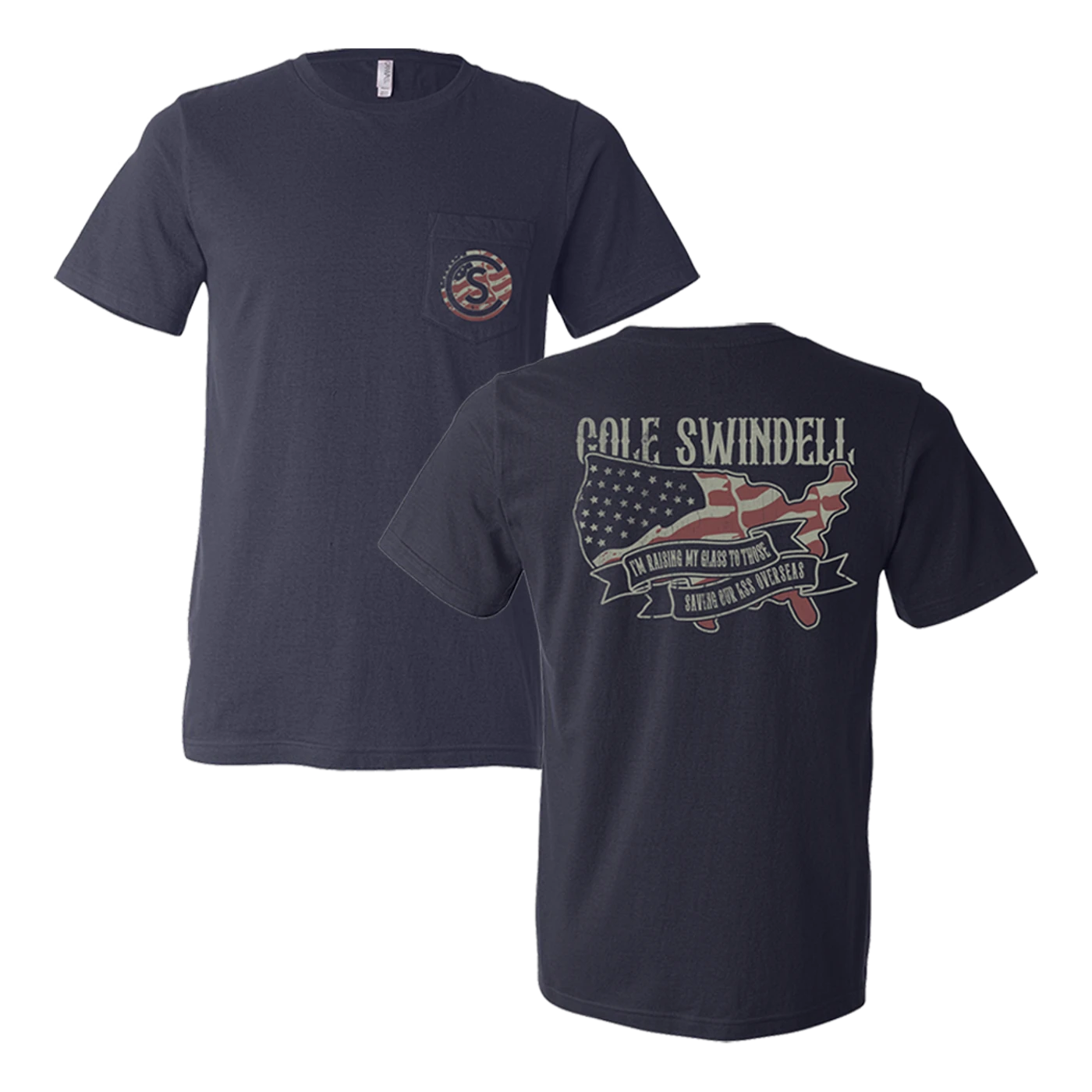 Cole Swindell Ain't Worth the Whiskey T-Shirt