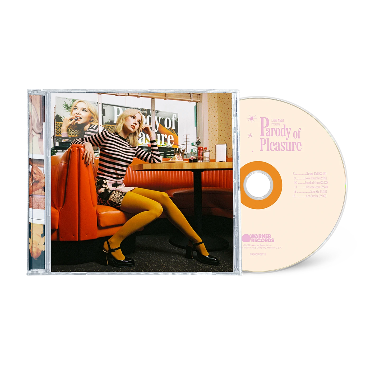Lydia Night Parody of Pleasure CD (Vinyl)