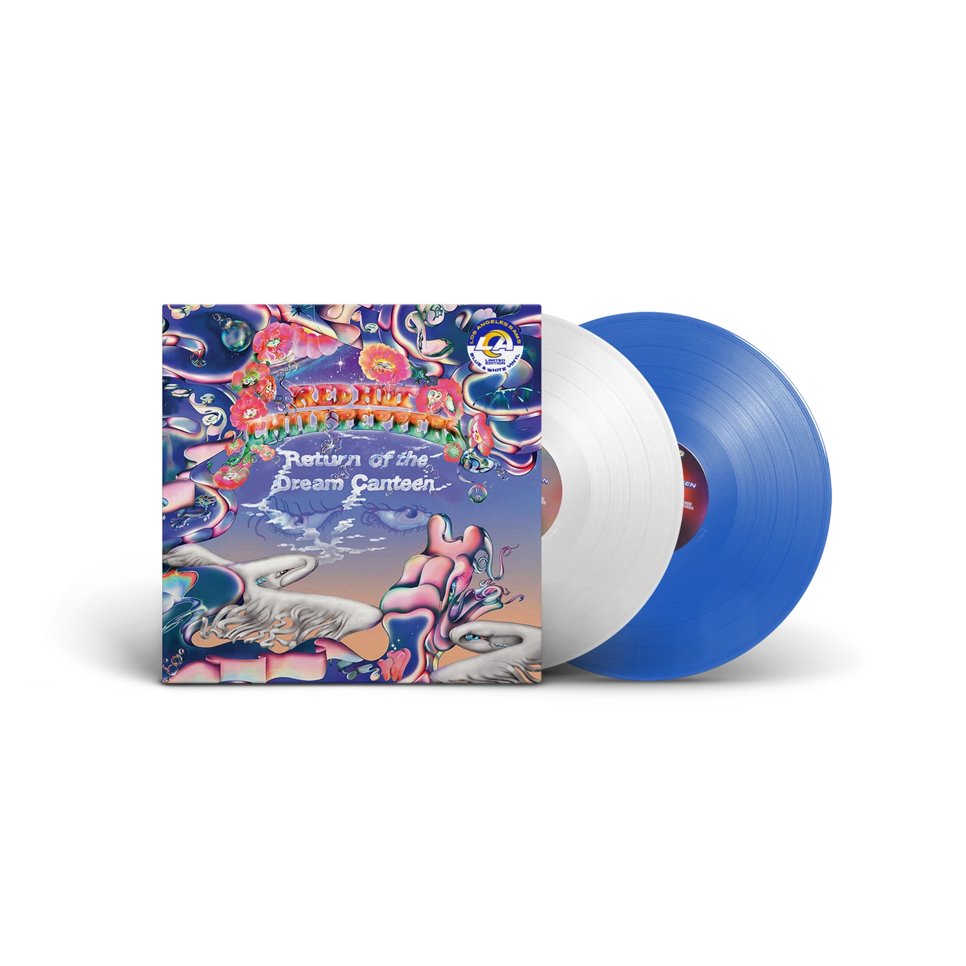 Red Hot Chili Peppers Return of the Dream Canteen - LIMITED EDITION LOS ANGELES RAMS WHITE & BLUE 2LP (Vinyl)