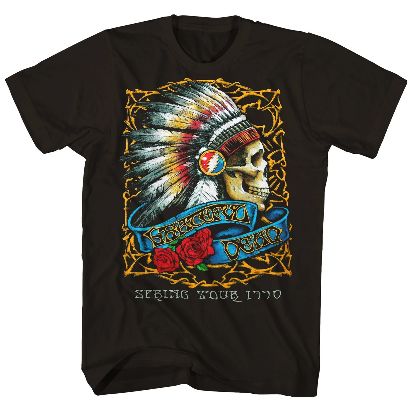 The Grateful Dead T-Shirt | Spring Tour '90 Grateful Dead T-Shirt (Reissue)