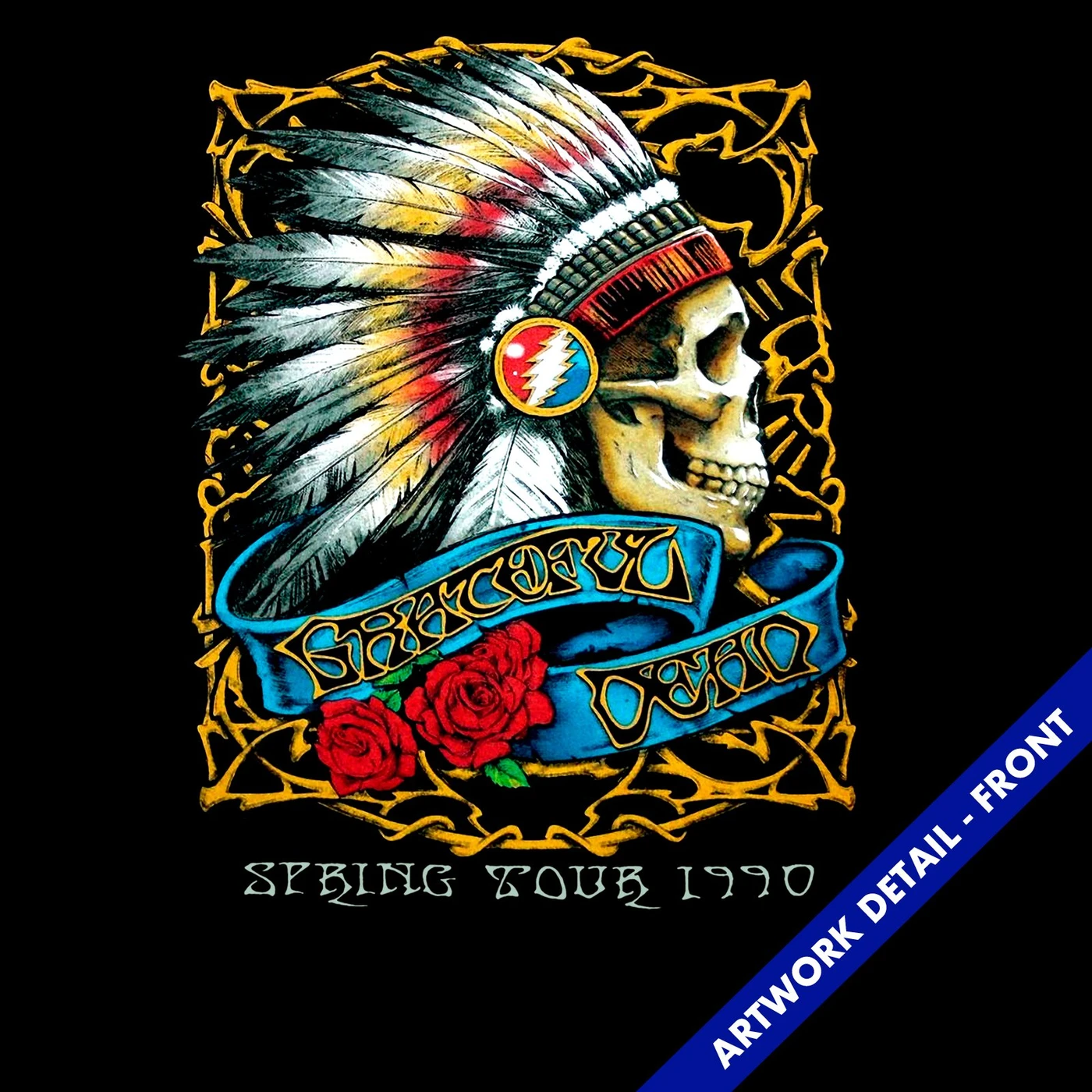 The Grateful Dead T-Shirt | Spring Tour '90 Grateful Dead T-Shirt (Reissue)