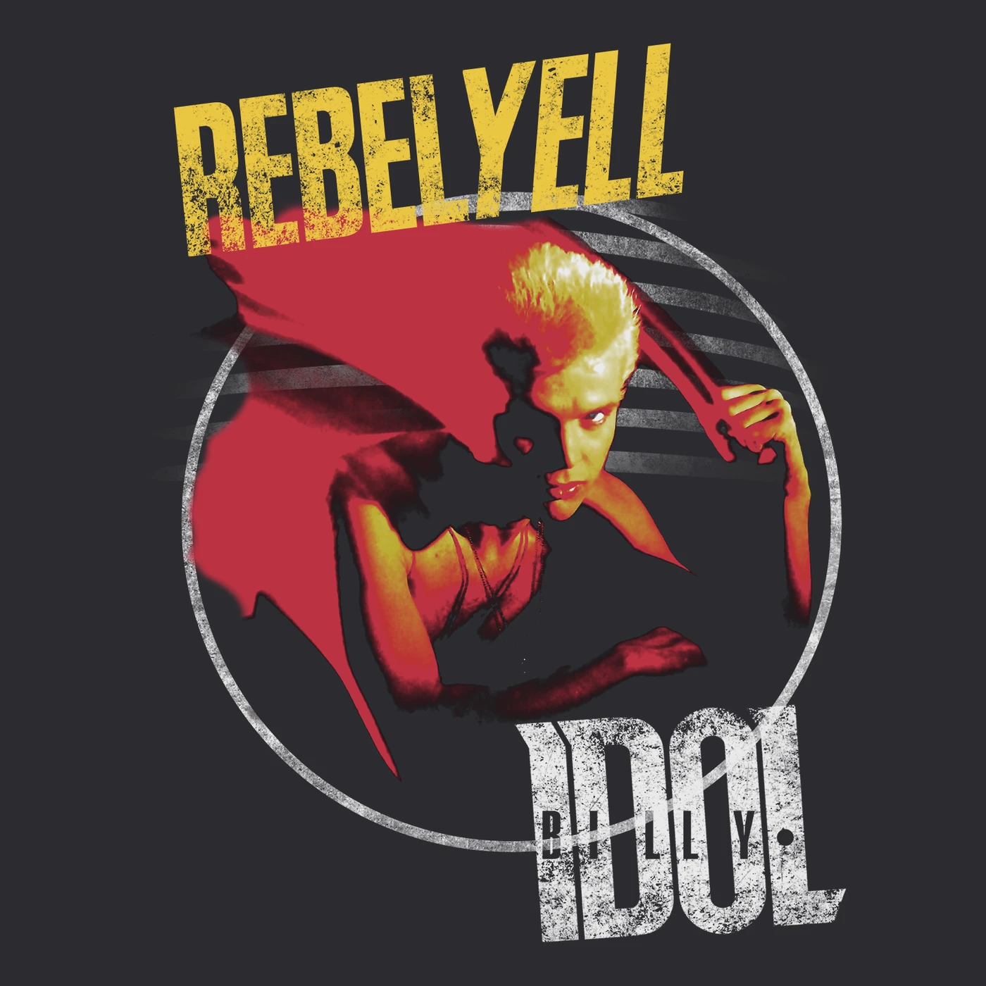 Billy Idol T-Shirt | Rebel Yell Album Art Billy Idol Shirt
