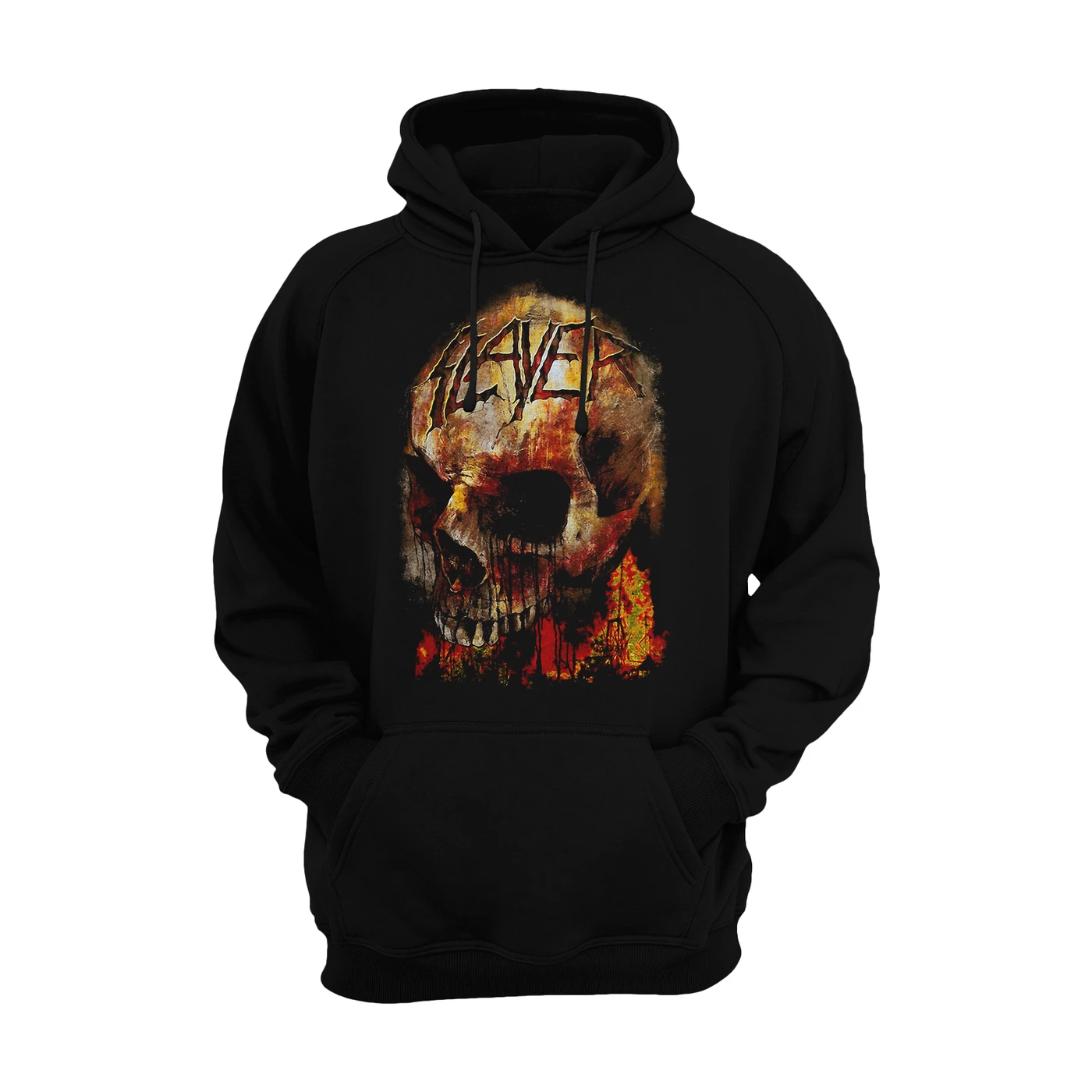 Slayer Hoodie | Fiery Skull Slayer Hoodie