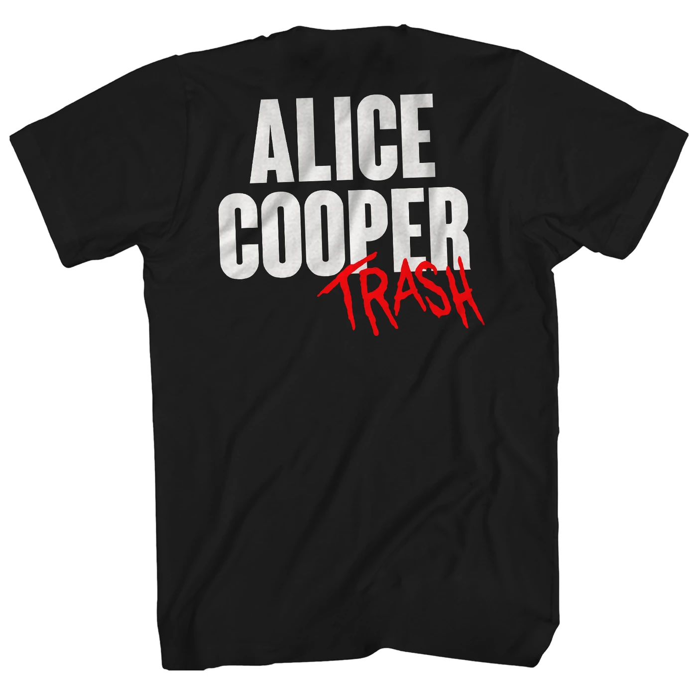 Alice Cooper T-Shirt | Trashed Portrait Alice Cooper Shirt