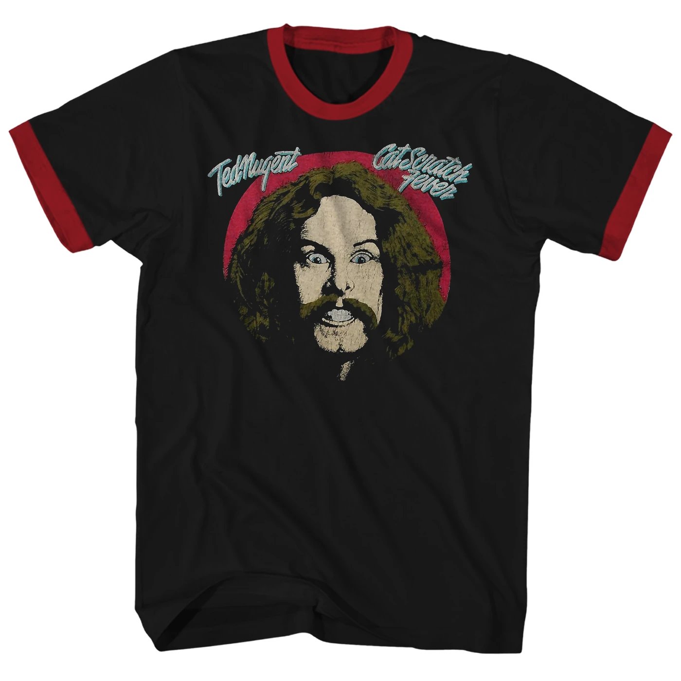 Ted Nugent T-Shirt | Cat Scratch Fever ’77 Tour Shirt (Reissue)