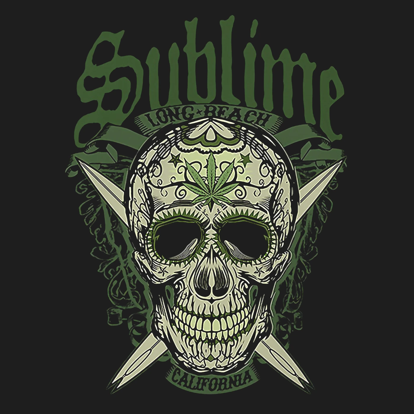 Sublime T-Shirt | California Skull Sublime Shirt