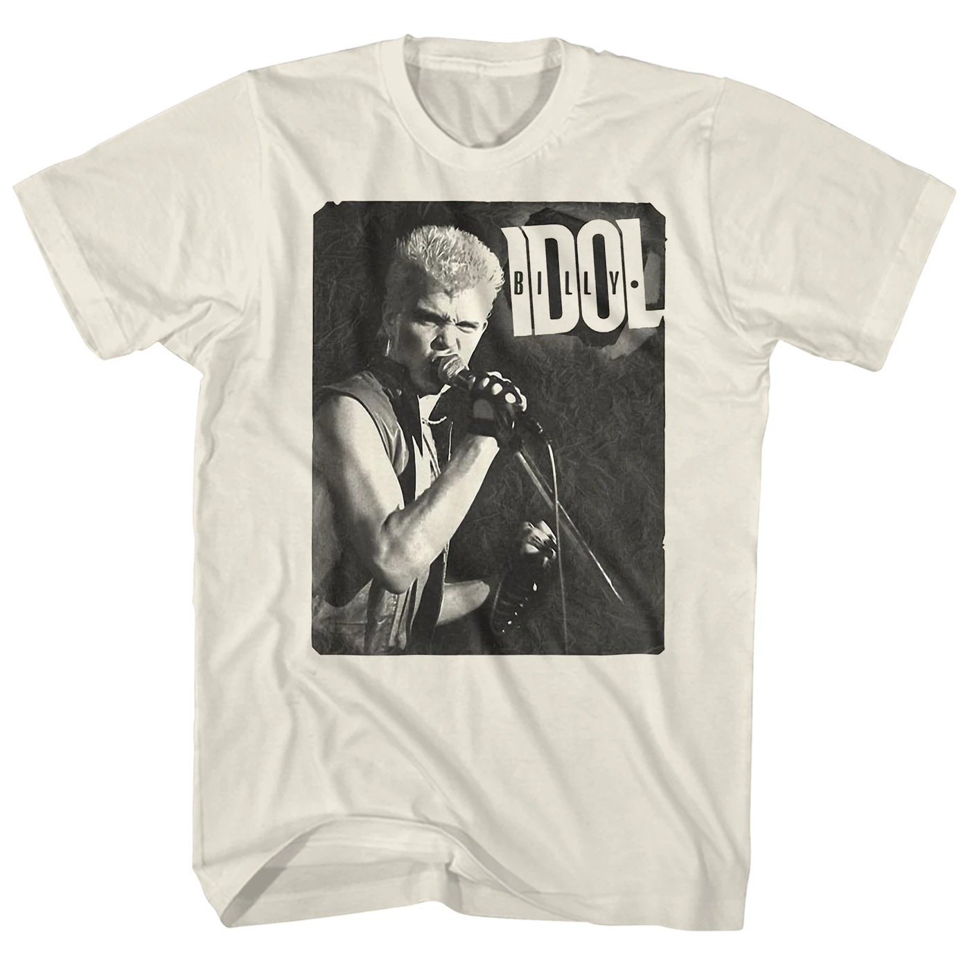 Billy Idol T-Shirt | Classic Live Photo Billy Idol Shirt