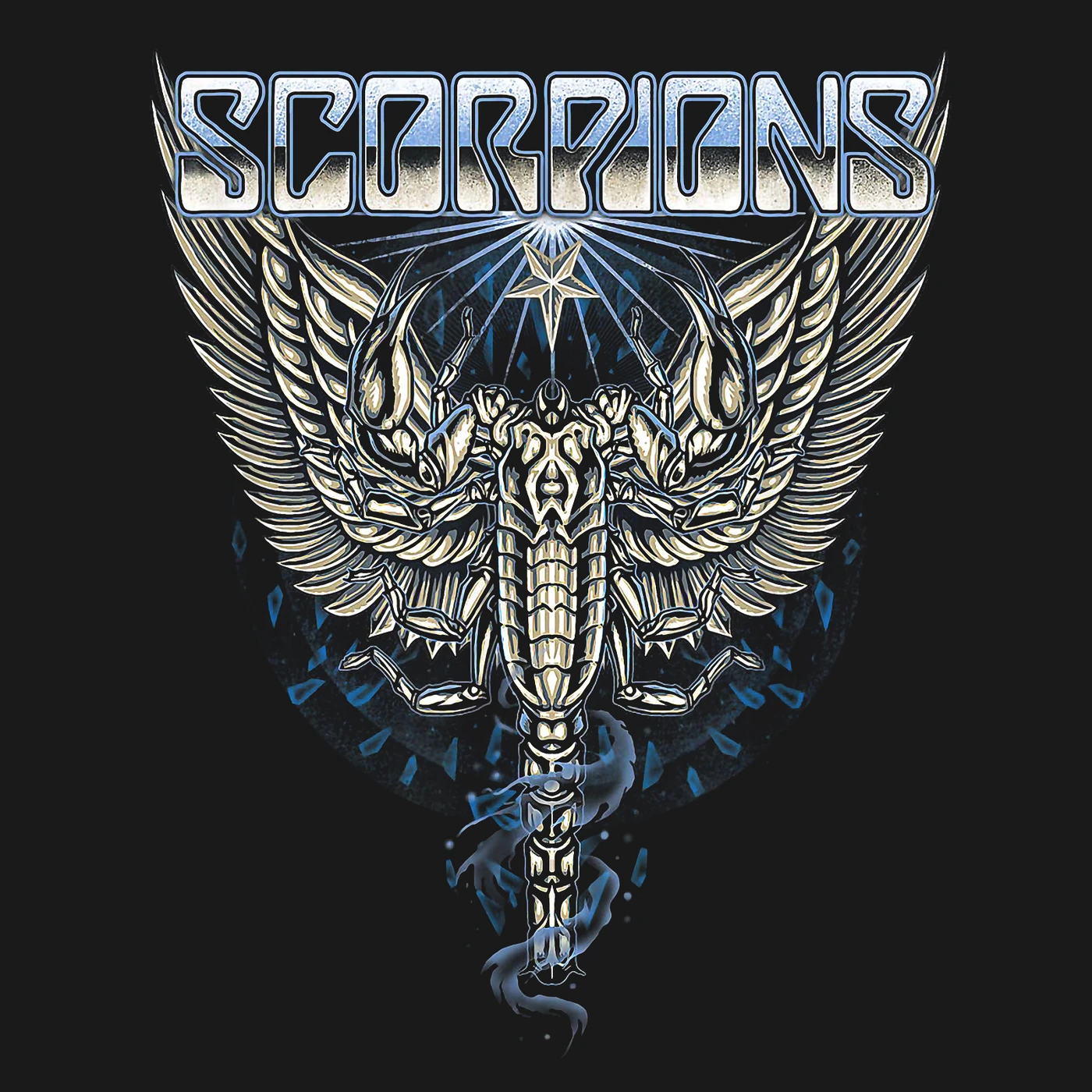 Scorpions T-Shirt | Angel Logo Scorpions Shirt