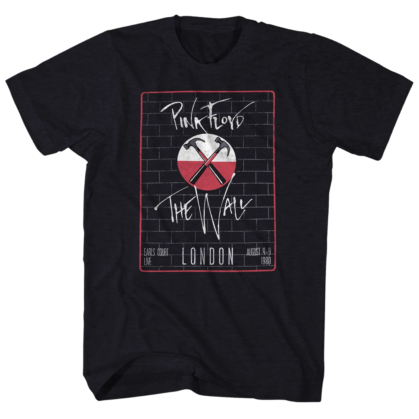 Pink Floyd T-Shirt | The Wall London Live Pink Floyd Shirt (Reissue)