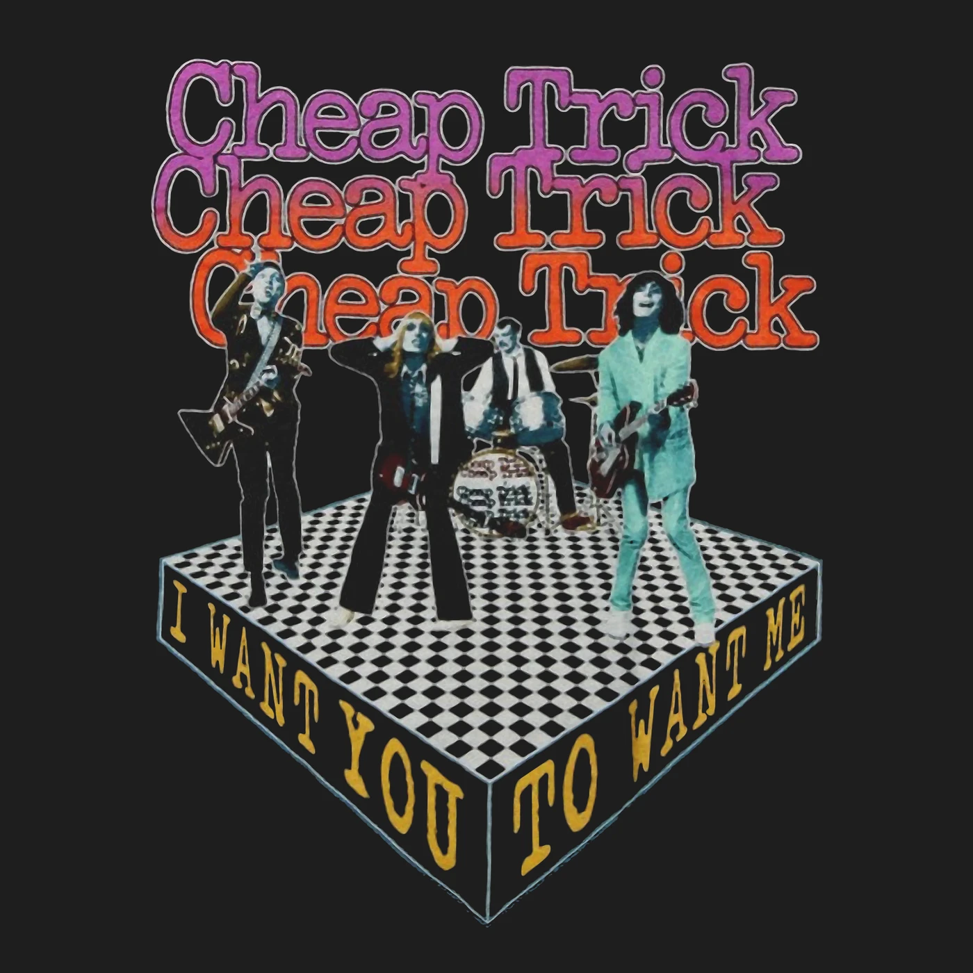 Cheap Trick T-Shirt | Want You To Want Me Cheap Trick Shirt