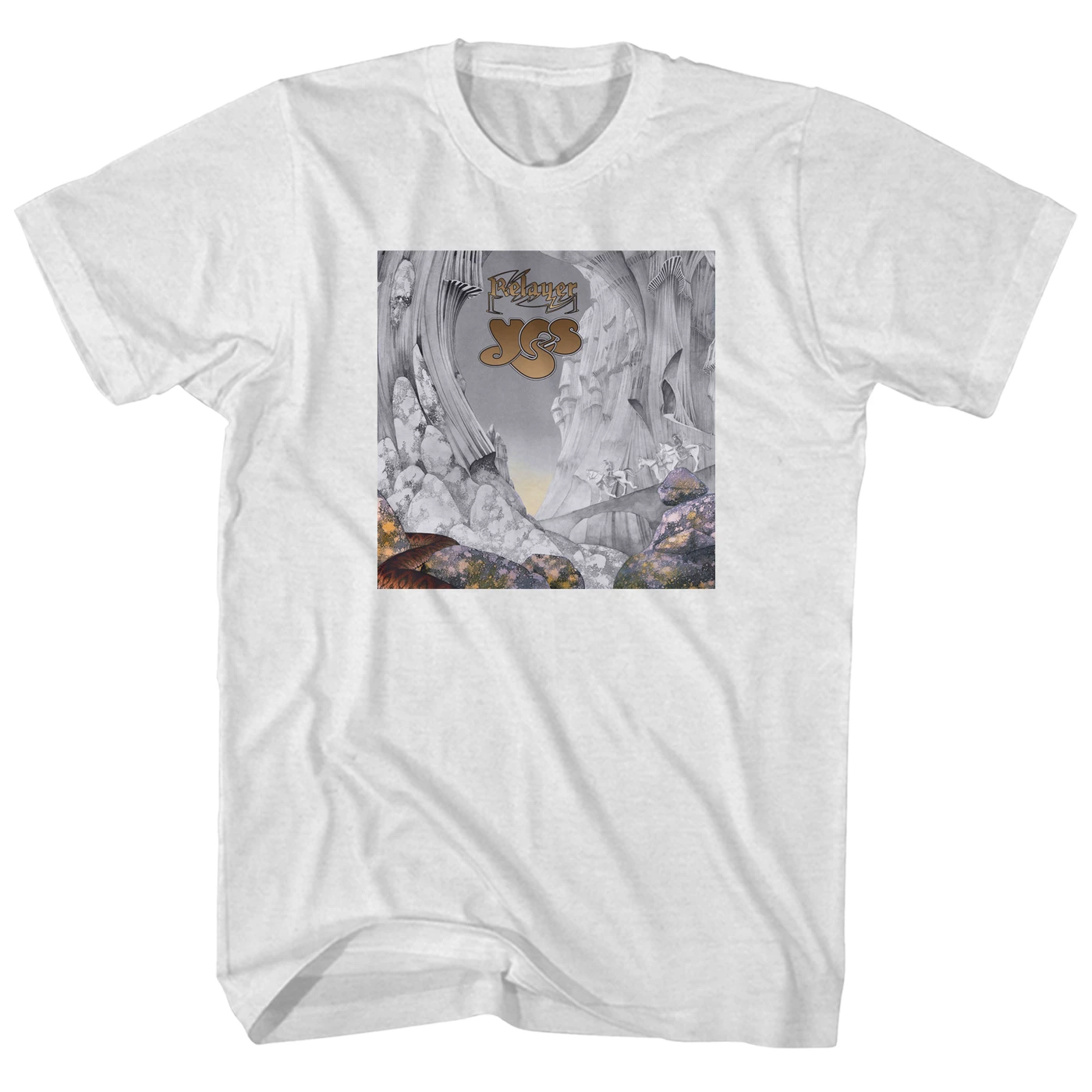Yes T-Shirt | Relayer Official Album Art Cover Yes T-Shirt