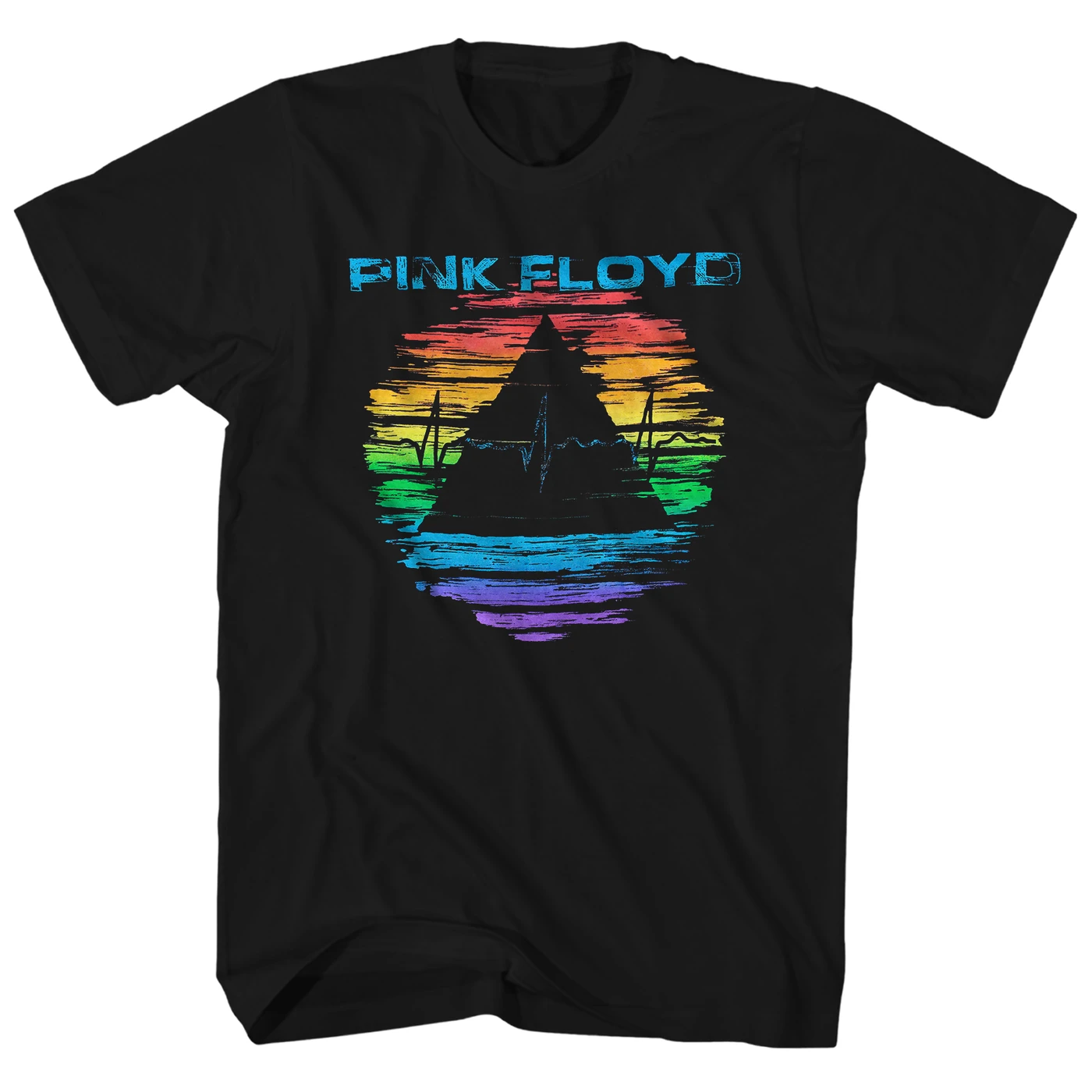 Pink Floyd T-Shirt | Rainbow Prism Pink Floyd Shirt