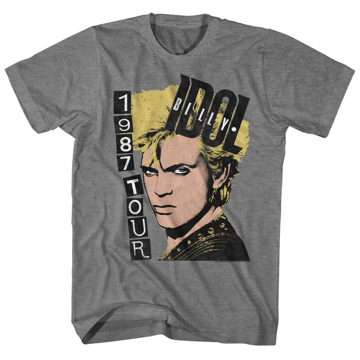 Billy Idol T-Shirt | 1987 Tour Billy Idol Shirt