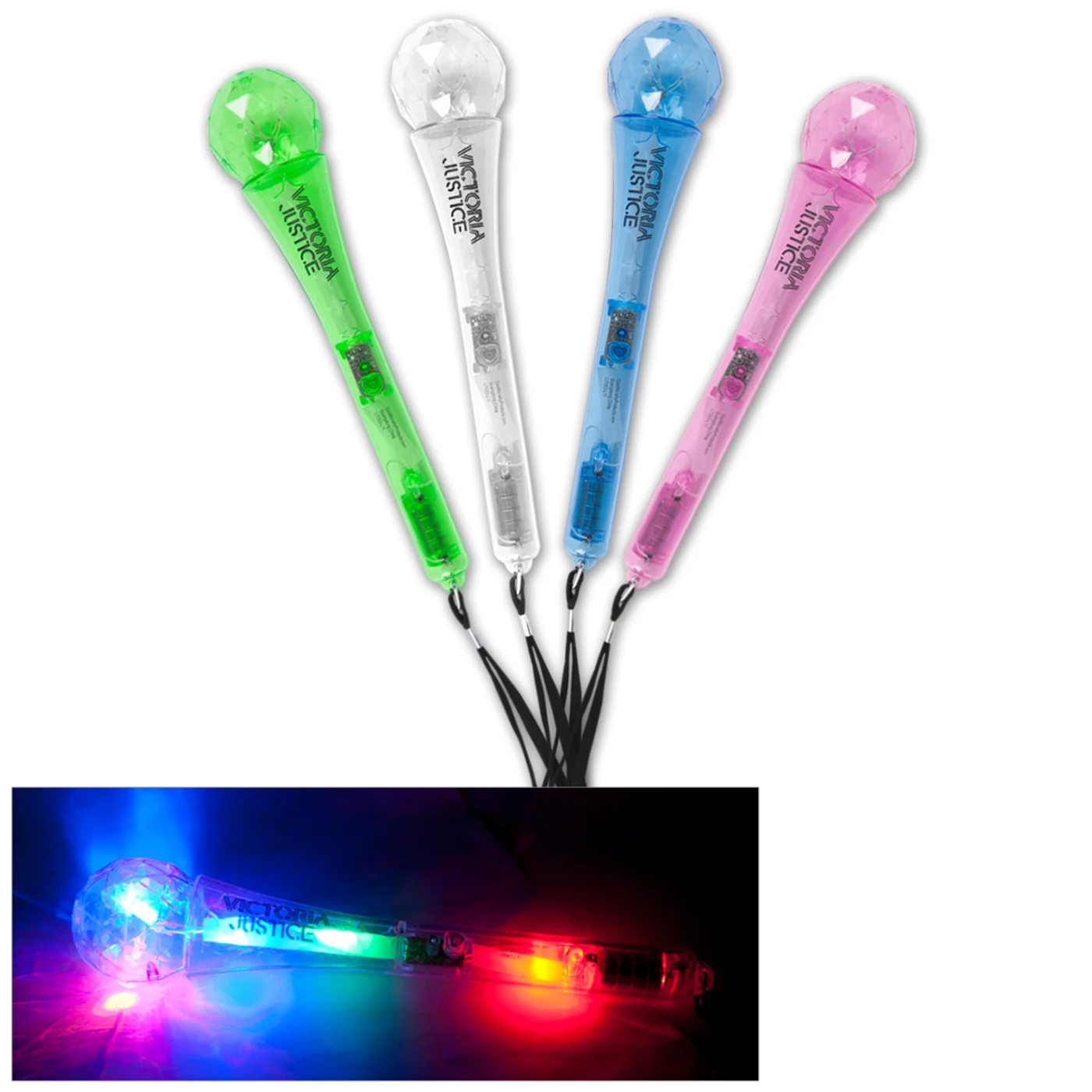 Victoria Justice Blinking Microphone