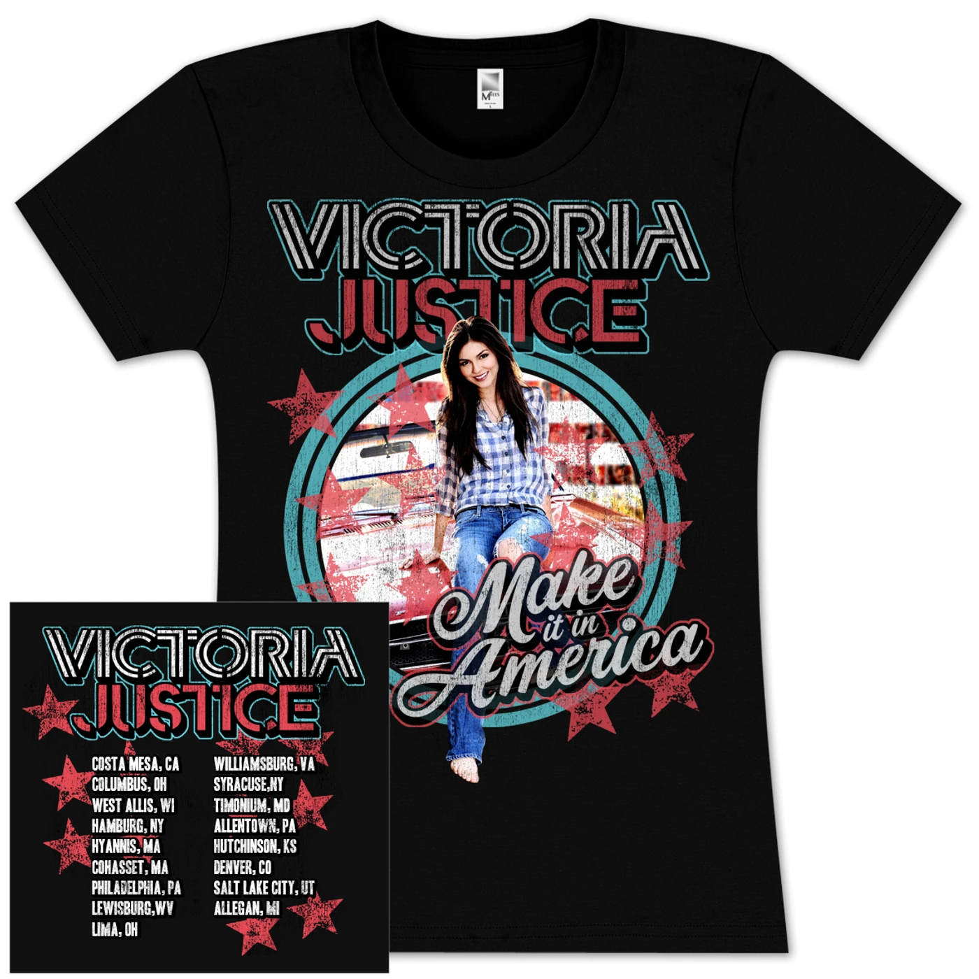 Victoria Justice Make It Girlie Tour T-Shirt