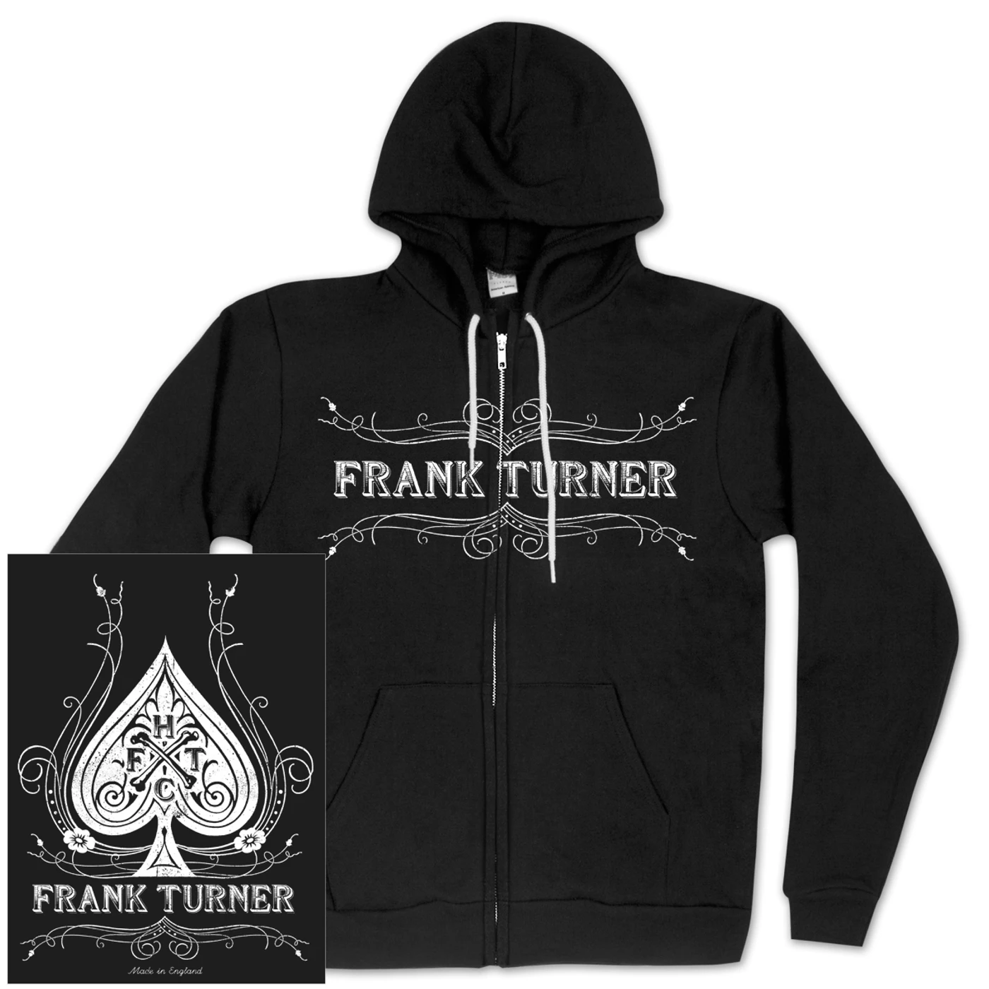 Frank Turner Spades Hoodie