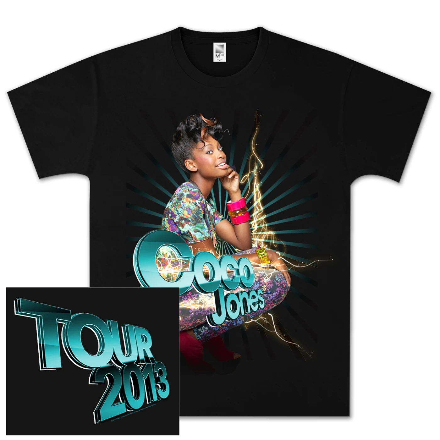 Coco Jones Burst Tour T-Shirt