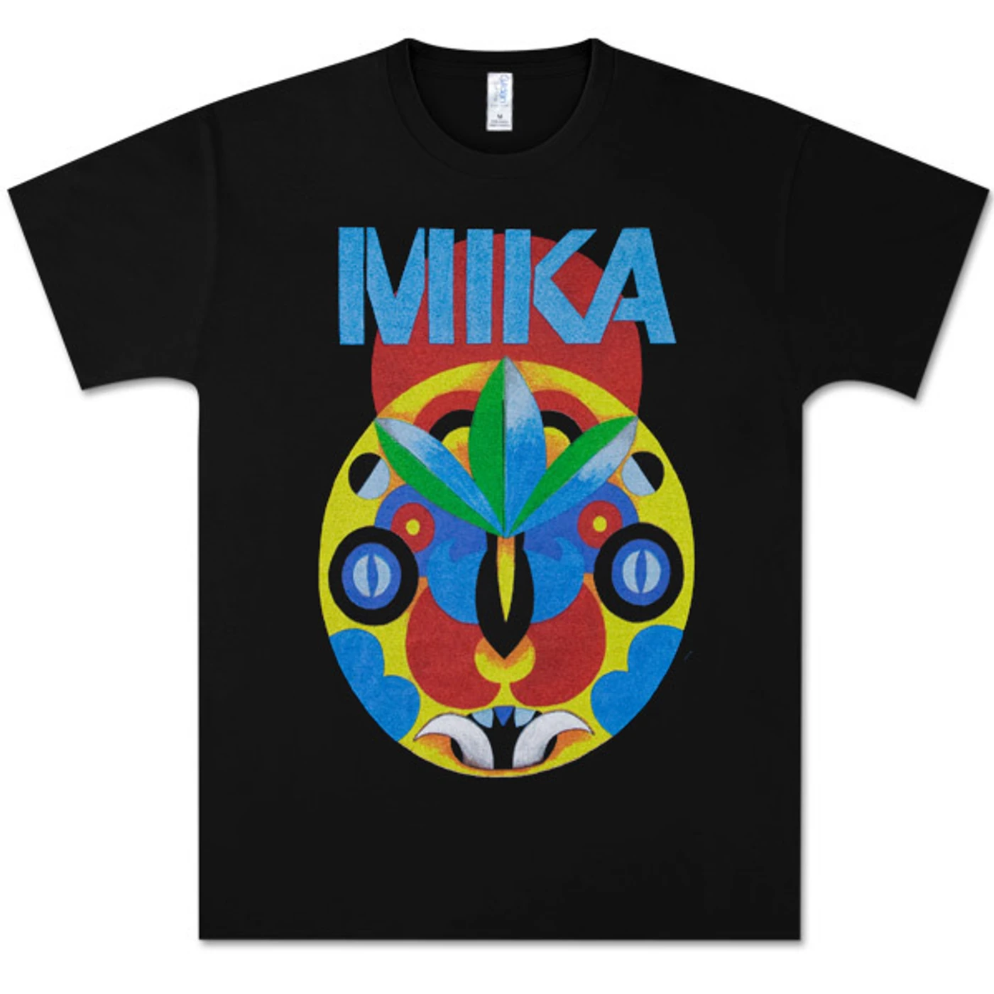 Mika Black Tribal Mask Tee