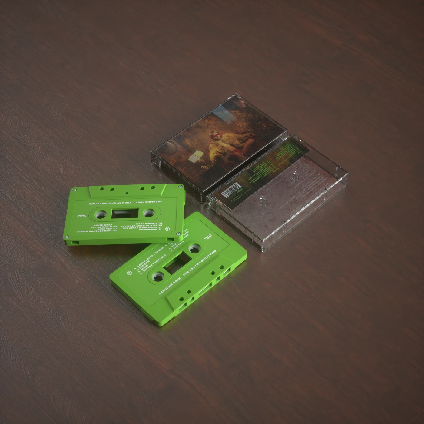 Caroline Rose The Art of Forgetting Cassette (Lime Green)