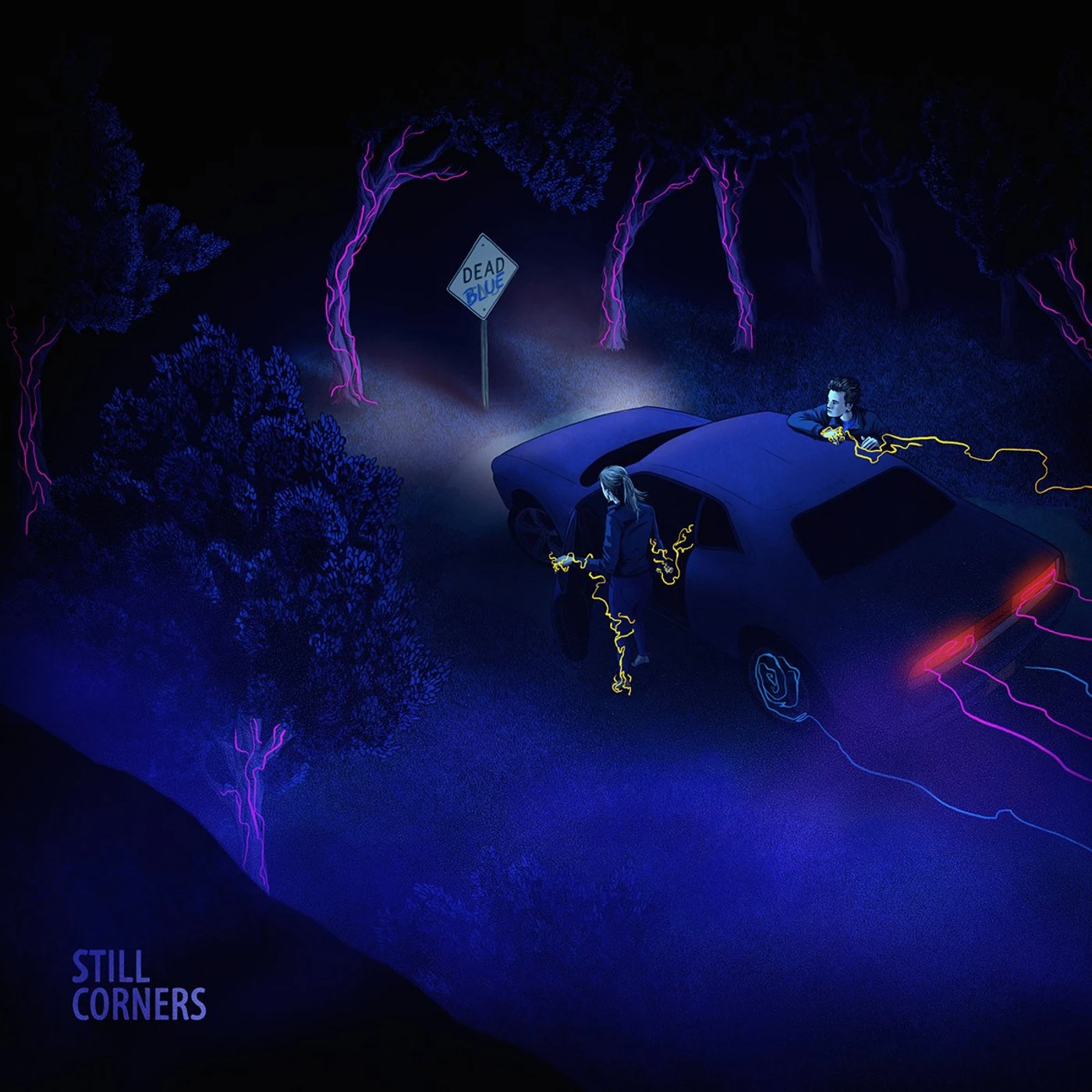 Still Corners 'Dead Blue' Vinyl Record