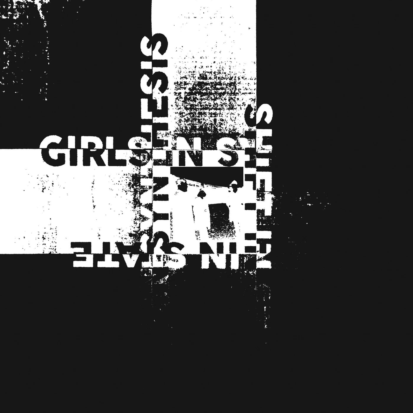 Girls In Synthesis 'Shift In State' Vinyl LP White In Black Vinyl Record